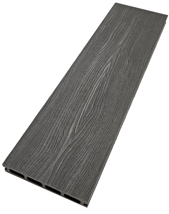Террасная доска ДПК NanoWood 3D Double Серый купить в Москве