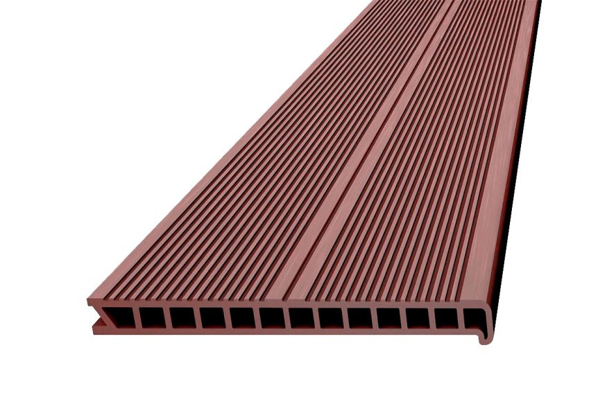 Ступень ДПК Deckron Woodlike (пустотелая) Коричневый купить в Москве