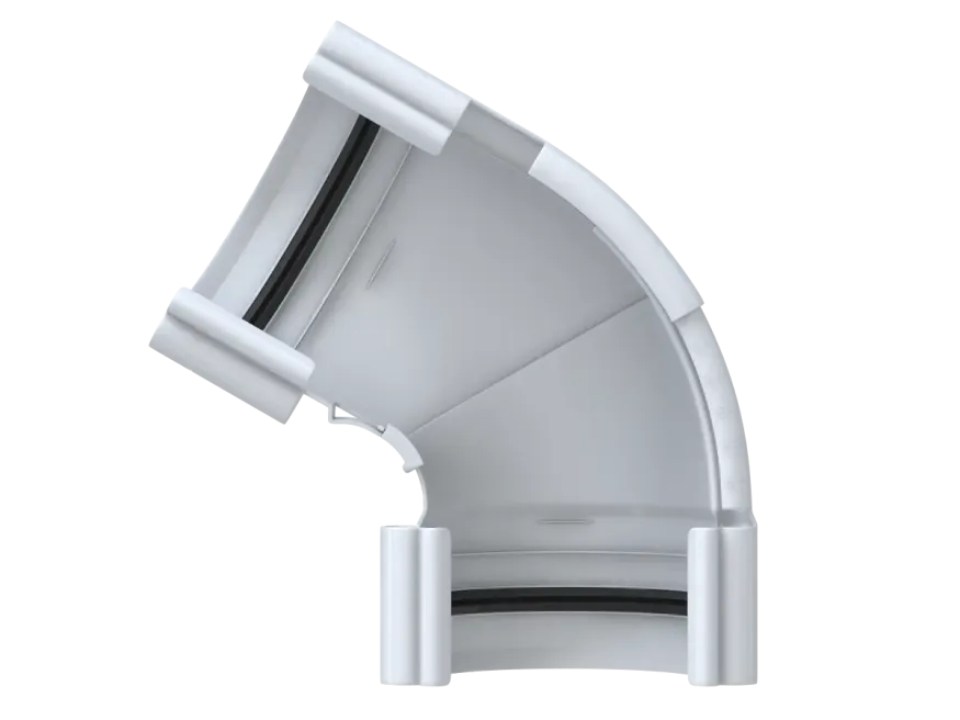 Угол желоба 120-145°, Альта-профиль, Элит Белый купить в Москве