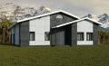 Фиброцементный сайдинг Roofas Board Wood в цвете Антрацит купить в Москве