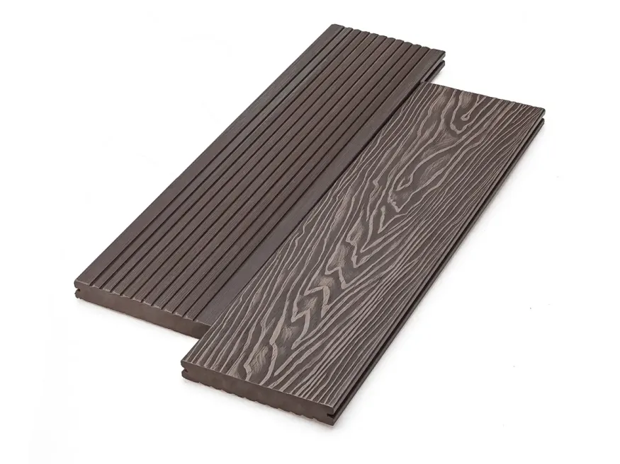 Террасная доска Deckart, Monolit 3D, Венге купить в Москве