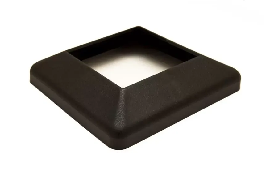 Крышка нижняя ПВХ для столба 100х100 Deckart Графит купить в Москве