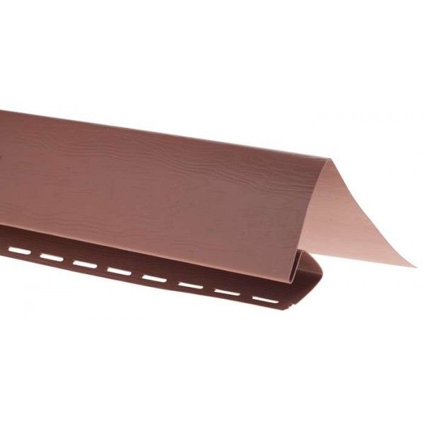 Околооконная планка Альта Профиль Премиум, Т-17, ВН, Коричнево-красная. купить в Москве