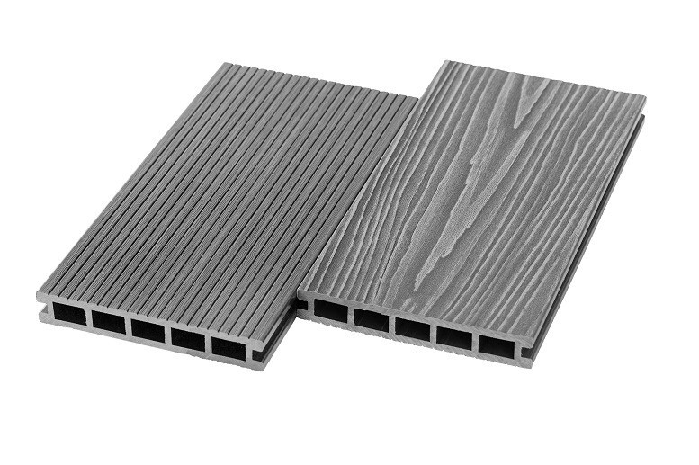 Террасная доска из ДПК RusDecking Unodeck Ultra - Цвет: Серый купить в Москве