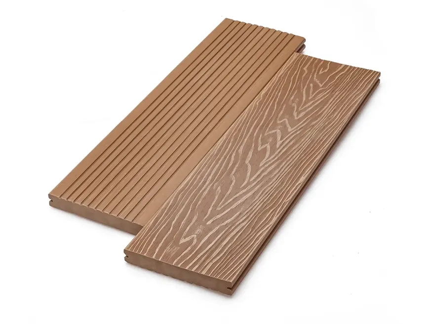 Террасная доска Deckart, Monolit 3D, Орех купить в Москве