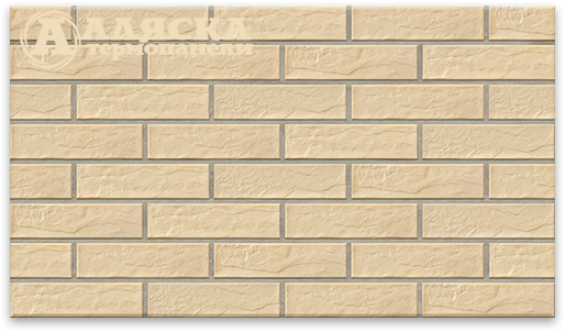 Фасадные термопанели Аляска серия Элевация 02. Krem rustik купить в Москве