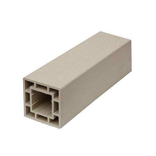Столб для ограждения CM Decking 120x120 Белое дерево купить в Москве