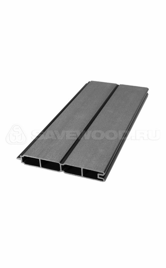 Забор из ДПК Savewood, SW Agger матовый, Черный купить в Москве