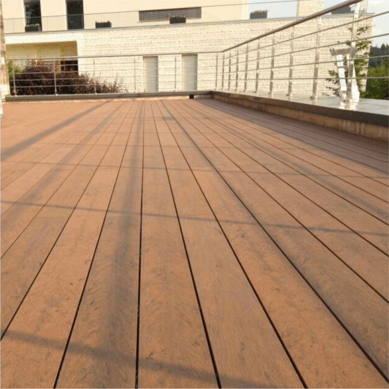 Террасная доска Bruggan Multicolor 120мм Кедр купить в Москве
