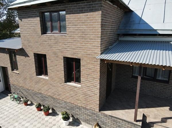 Фасадная плитка Docke Premium, Brick, Цвет песка. купить в Москве