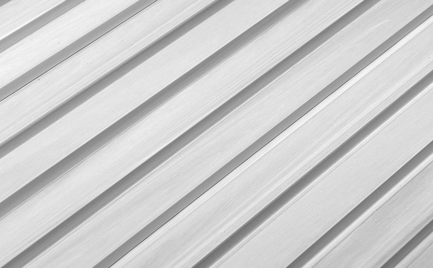 Стеновая панель из ДПК CM Wall White (Белая), 3000x219x26 мм купить в Москве