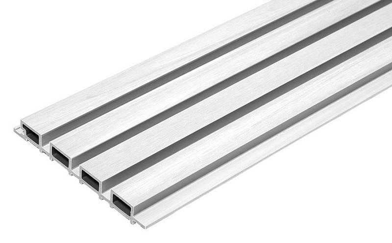 Стеновая панель из ДПК CM Wall White (Белая), 3000x219x26 мм купить в Москве
