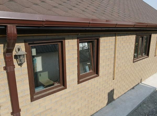 Фасадная плитка Docke Premium, Brick, Цвет Янтарь купить в Москве