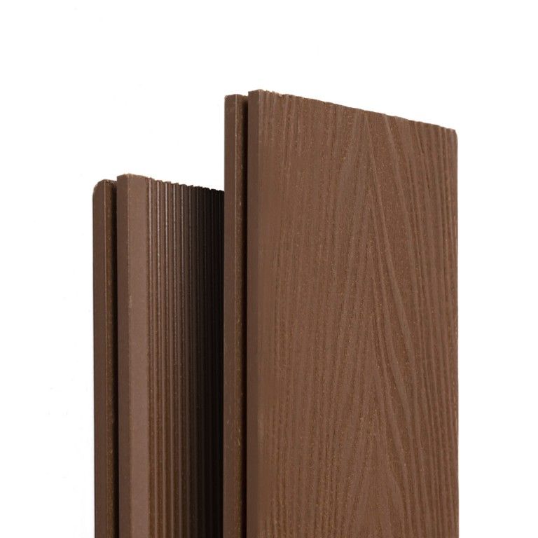 Террасная доска Ecodecking Экстра 3D Шоколад купить в Москве