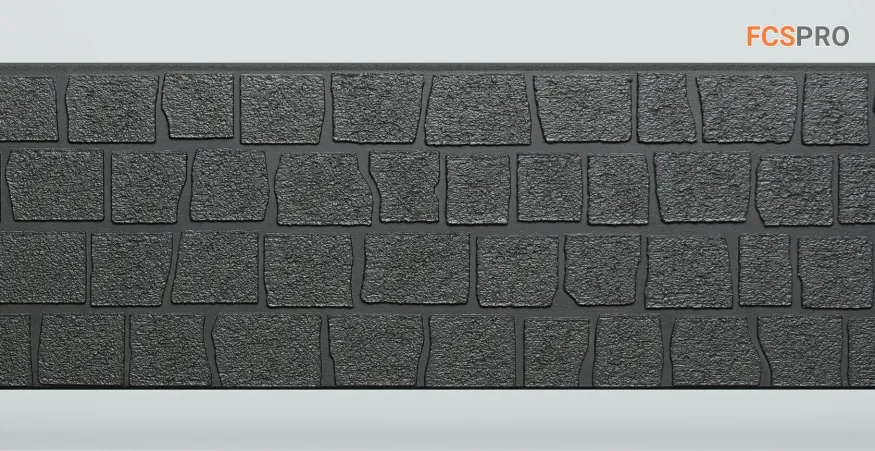 Фиброцементные панели FCS Simple АА2 (под камень) купить в Москве