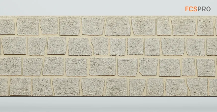 Фиброцементные панели FCS Simple АА2 (под камень) купить в Москве