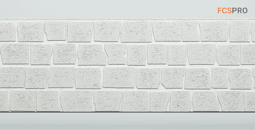 Фиброцементные панели FCS Simple АА2 (под камень) купить в Москве