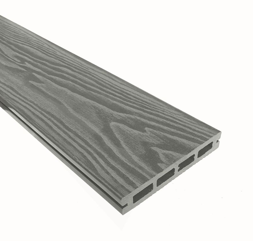 Террасная доска из ДПК Terrapol Смарт 3D (пустотелая с пазом) Анис купить в Москве