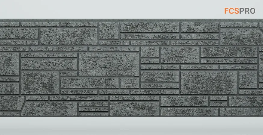 Фиброцементные панели FCS Simple АА3 (под камень) купить в Москве