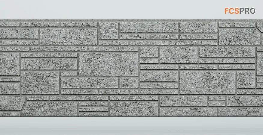 Фиброцементные панели FCS Simple АА3 (под камень) купить в Москве