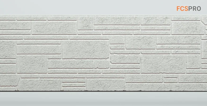 Фиброцементные панели FCS Simple АА3 (под камень) купить в Москве
