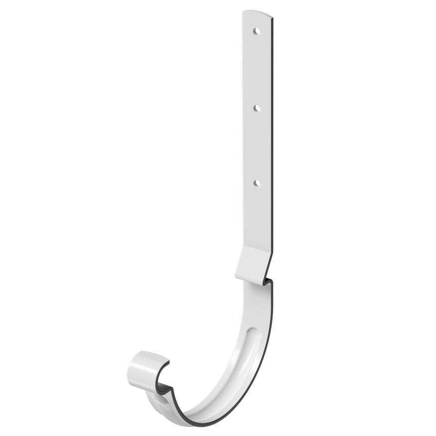 Длинный карнизный крюк Docke Stal Premium, цвет Пломбир купить в Москве