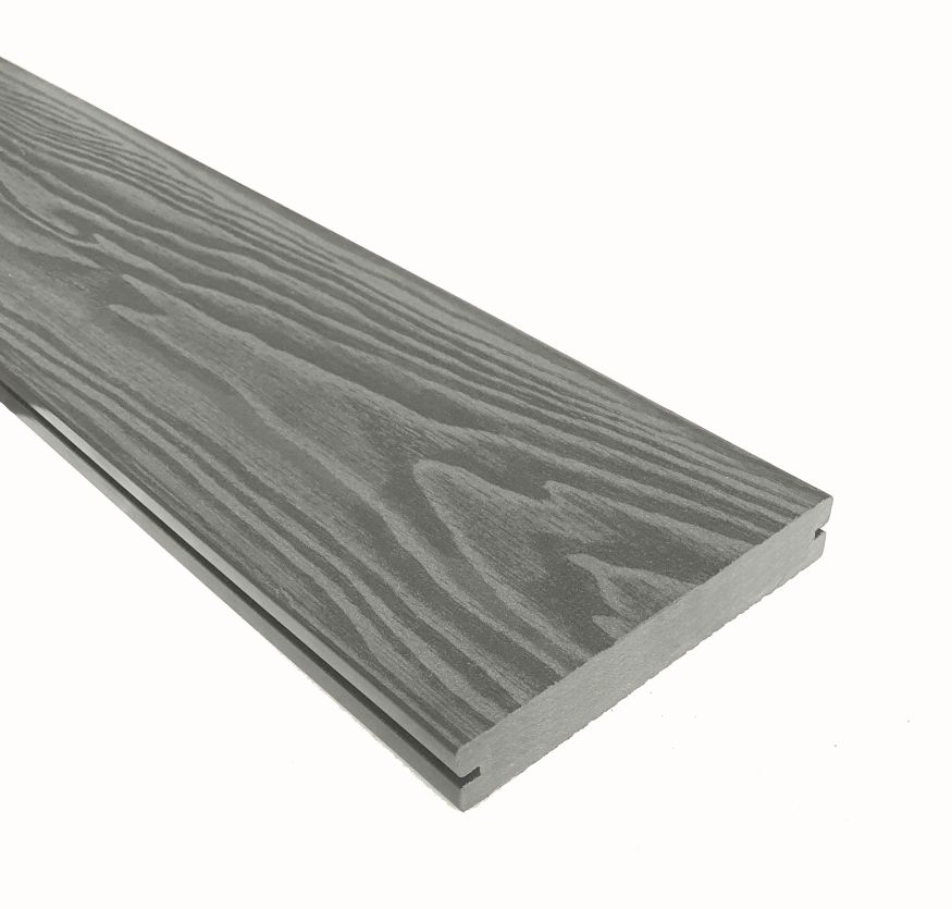 Террасная доска ДПК Terrapol Смарт 3D (полнотелая с пазом) Анис купить в Москве