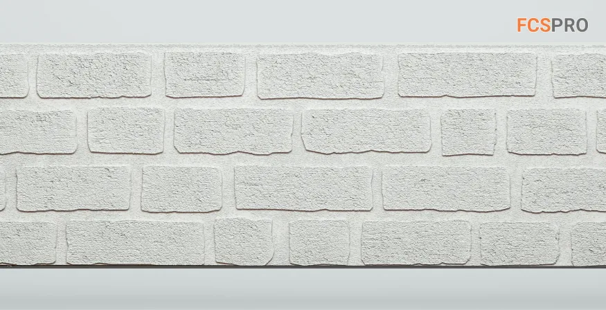 Фиброцементные панели FCS Simple АА4 (под кирпич) купить в Москве