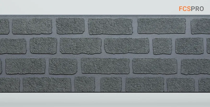 Фиброцементные панели FCS Simple АА4 (под кирпич) купить в Москве