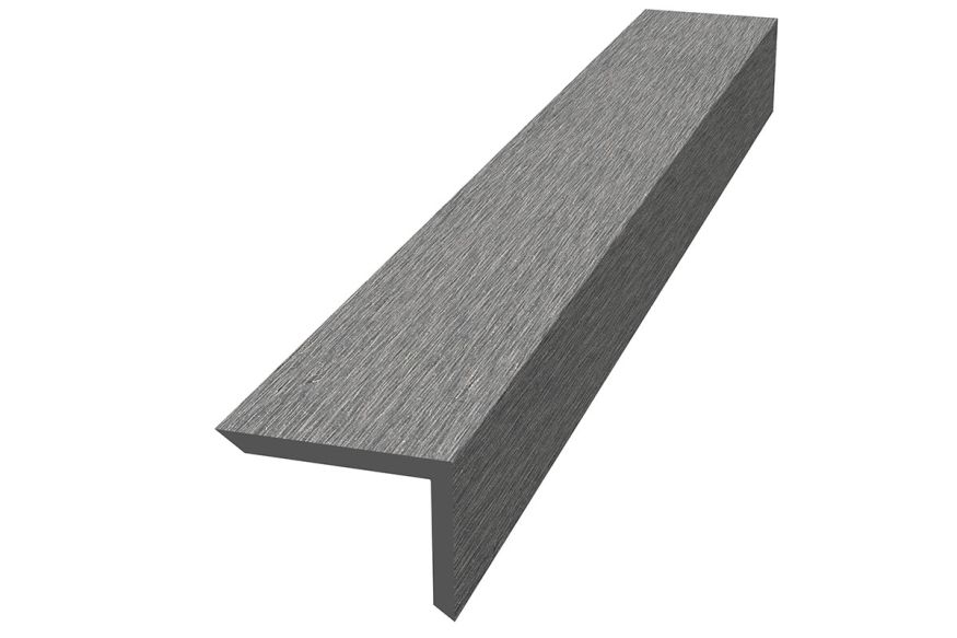 Уголок ДПК для террасной доски NauticPrime Темно-серый купить в Москве
