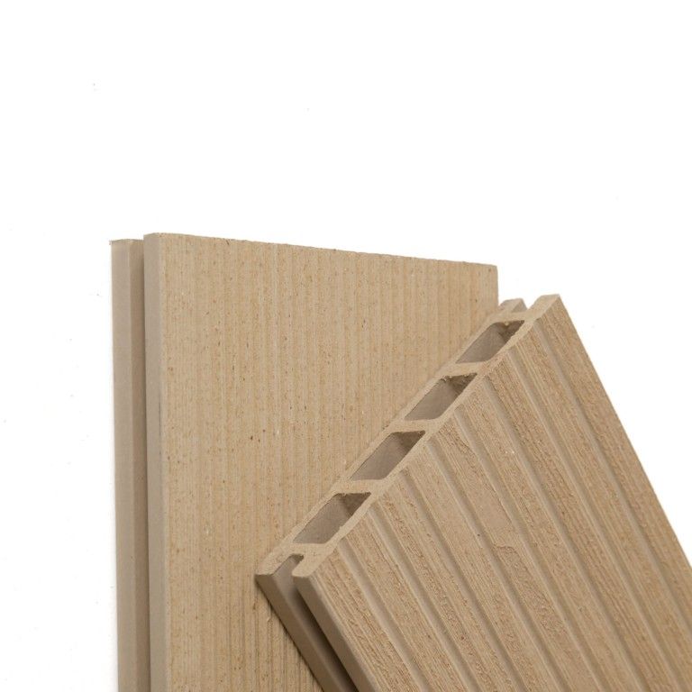 Террасная доска Ecodecking Практик Слоновая кость купить в Москве