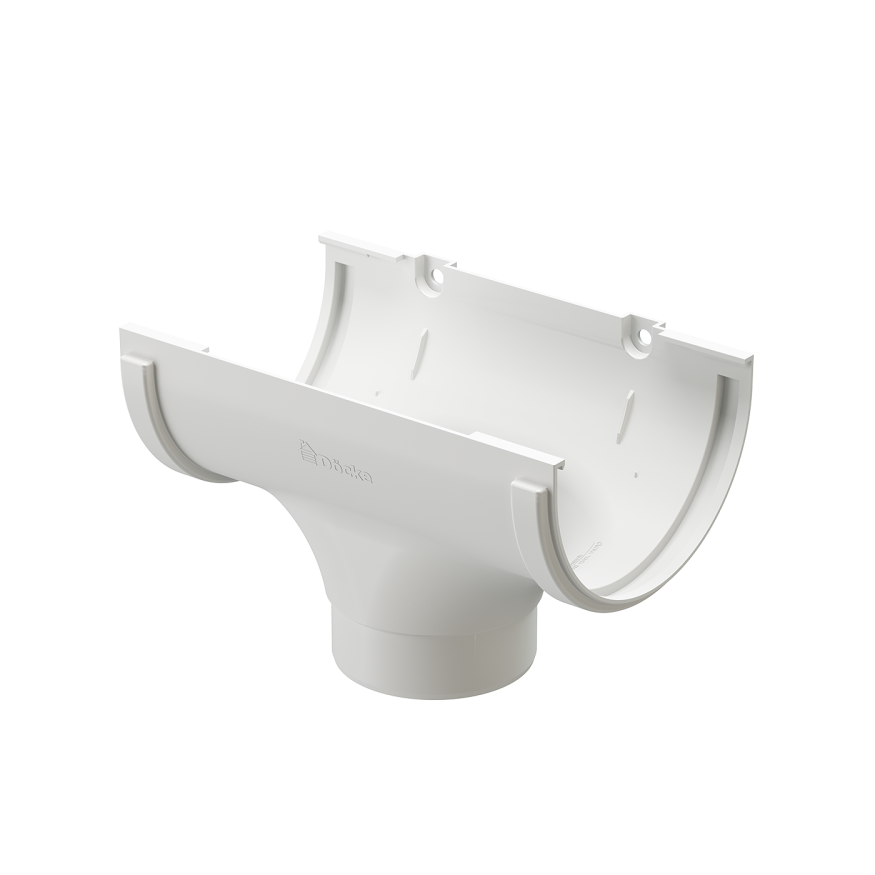 Воронка водосточная Docke Standard, белая купить в Москве