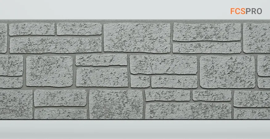 Фиброцементные панели FCS Simple АА6 (под камень) купить в Москве