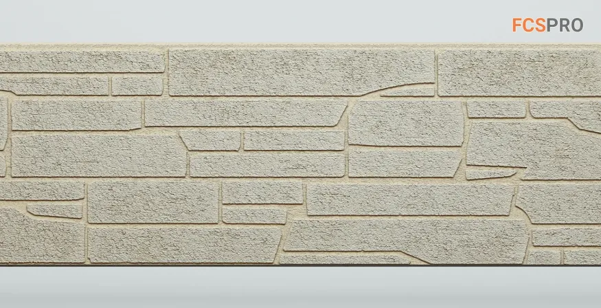 Фиброцементные панели FCS Simple АА7 (под камень) купить в Москве