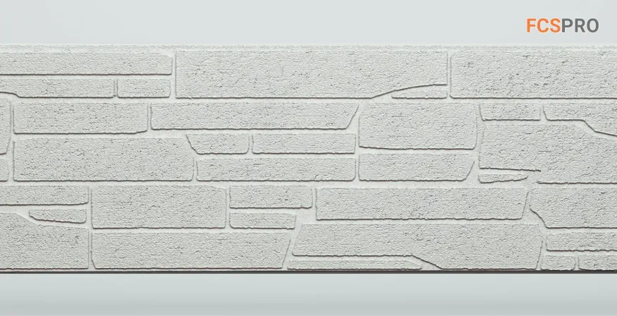 Фиброцементные панели FCS Simple АА7 (под камень) купить в Москве