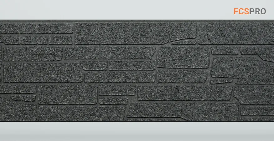 Фиброцементные панели FCS Simple АА7 (под камень) купить в Москве