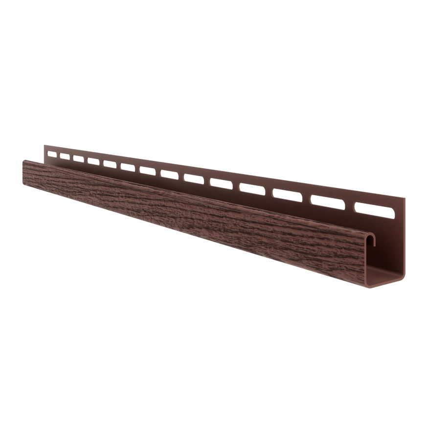 Планка J-профиль Технониколь Фактур, Орех купить в Москве