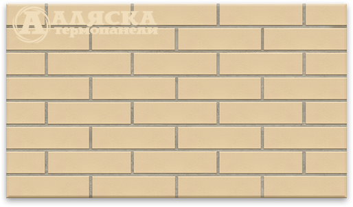 Фасадные термопанели Аляска серия Элевация 01. Krem glatt купить в Москве