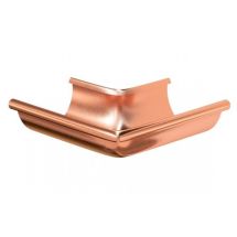 Наружный угол желоба 90°, Aquasystem, Медь 150/100