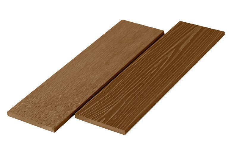 Заборная доска ДПК RusDecking UnoDeck Patio - Орех купить в Москве
