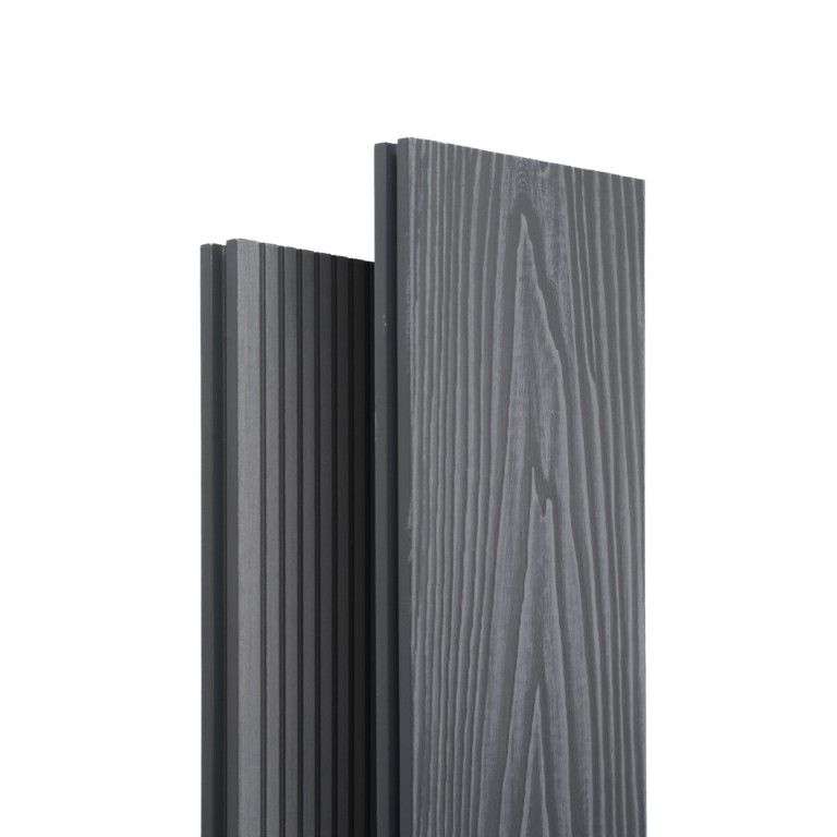 Террасная доска Экодекинг Топ, Серый купить в Москве