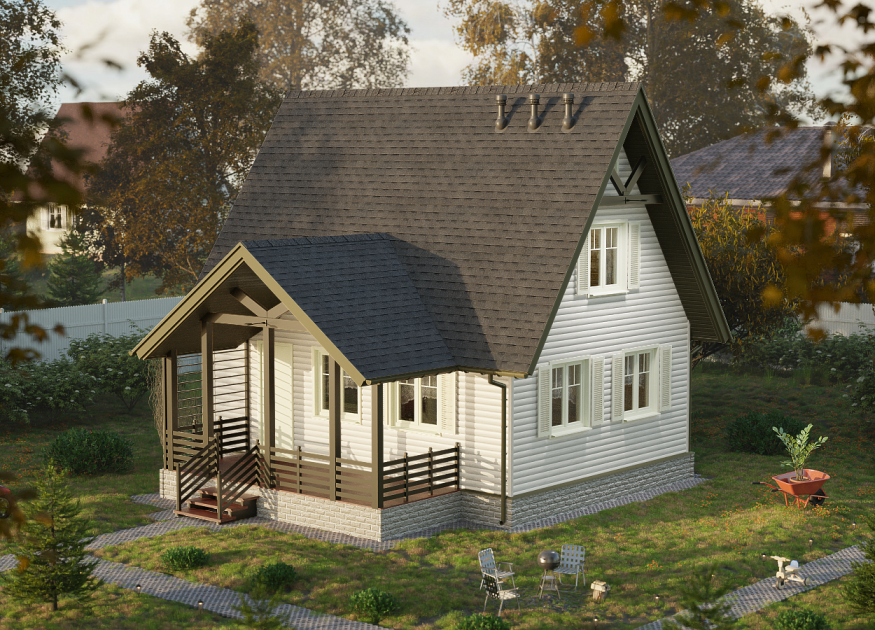 Ламинированная черепица Docke, DRAGON EUROPA, СЕРЫЙ купить в Москве