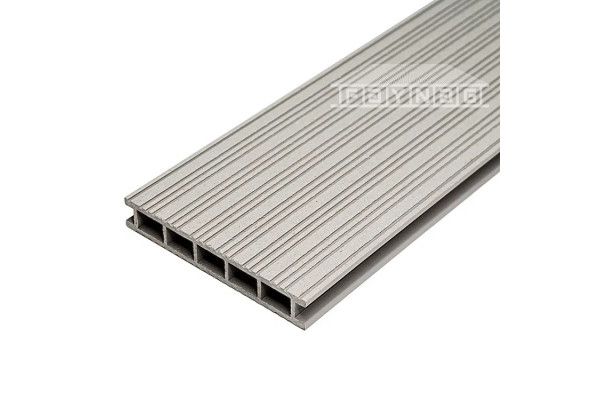 Террасная доска ДПК Faynag, Zebra, Серебро купить в Москве