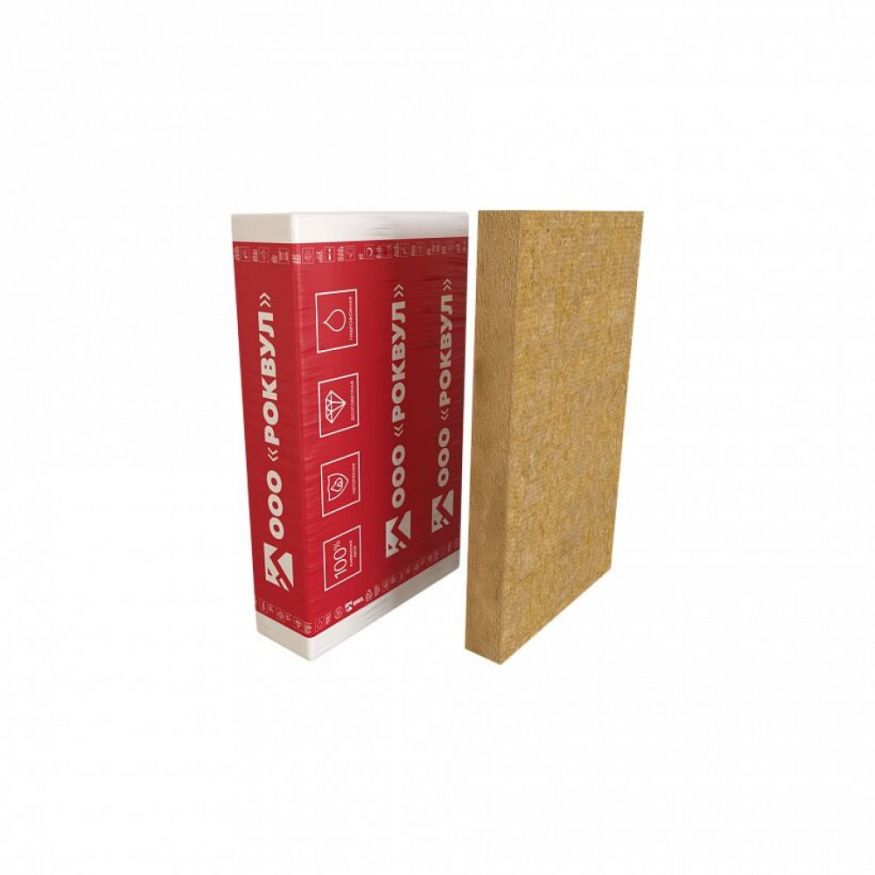 Утеплитель Rockwool ФАСАД БАТТС Оптима 150х600х1200/2шт/1.44м2/0.216м3 (32упак/палл) Rockwool купить в Москве
