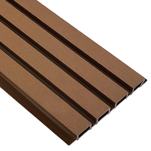 Фасадная реечная панель EasyDecking, Wood-X, Коричневый купить в Москве