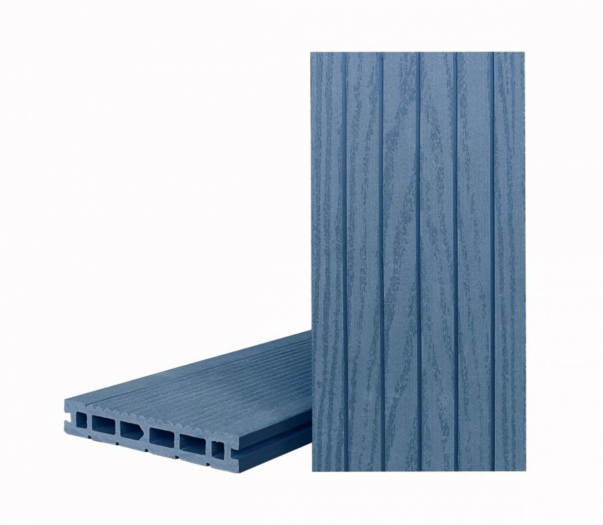 Террасная доска ДПК Terrapol Классик (Пустотелая с пазом) Кантри, Слива купить в Москве