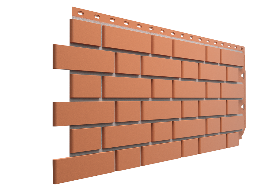 Фасадные панели Docke, Standard, Flemish (Флемиш) Красный купить в Москве