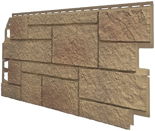 Фасадная панель VOX Sandstone (Сандстоун) светло-коричневого цвета купить в Москве