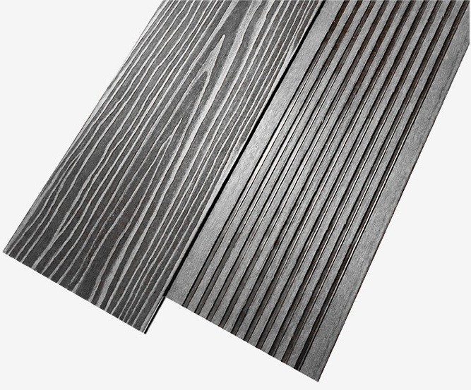 Террасная доска из ДПК RusDecking Unodeck Solid - Цвет: Серый купить в Москве