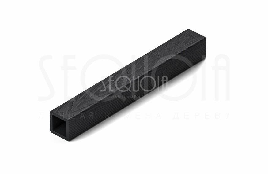 Балясина SEQUOIA Evolution 3D WOOD BLACK - Черная деревянная балясина SEQUOIA Evolution 3D купить в Москве